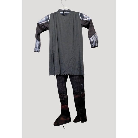 Star Wars Mandalorian Kids Costume Size Medium Detachable Cape & Belt Halloween - Picture 7 of 10